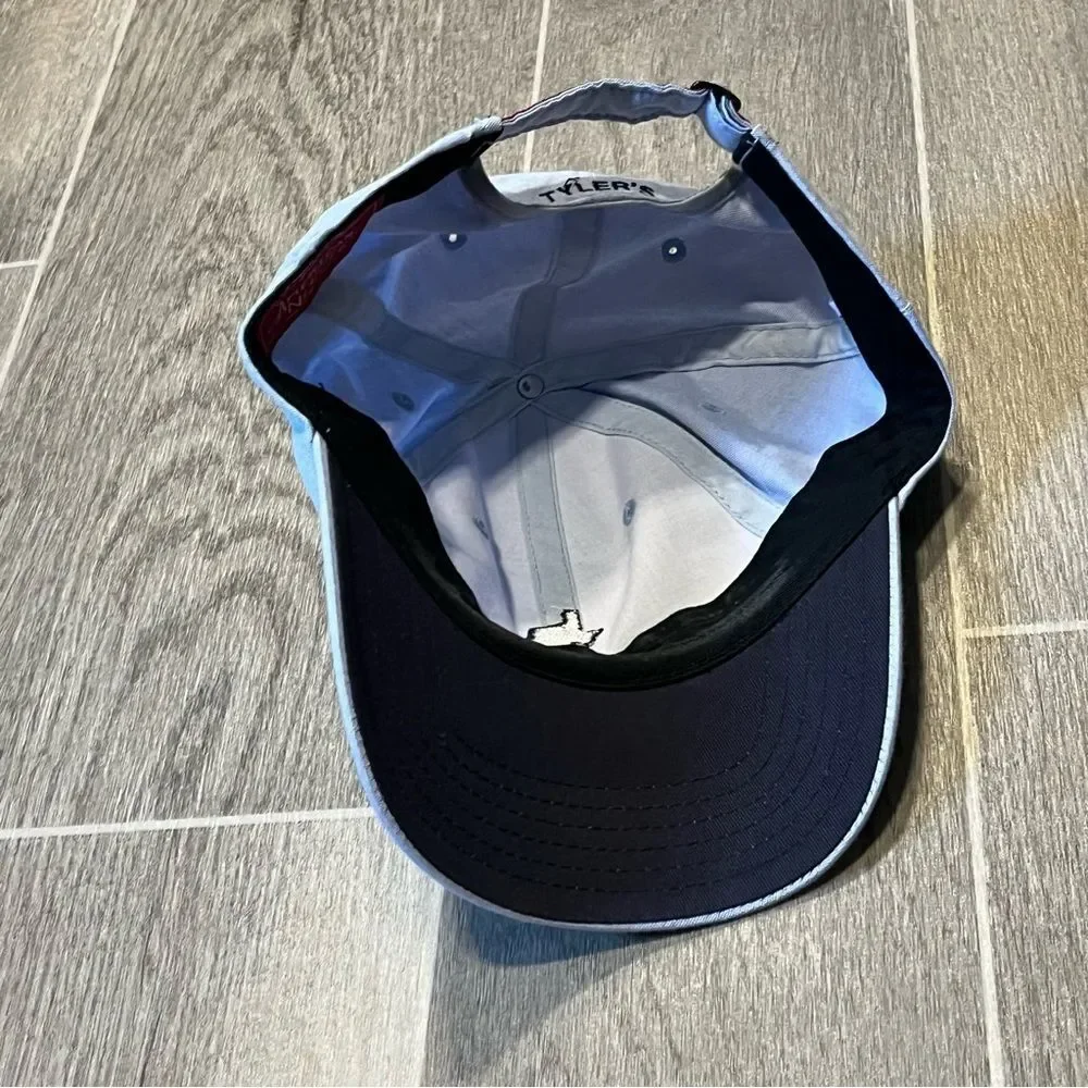 American Needle Tyler's TX Light Blue Embroidered Texas Baseball Hat